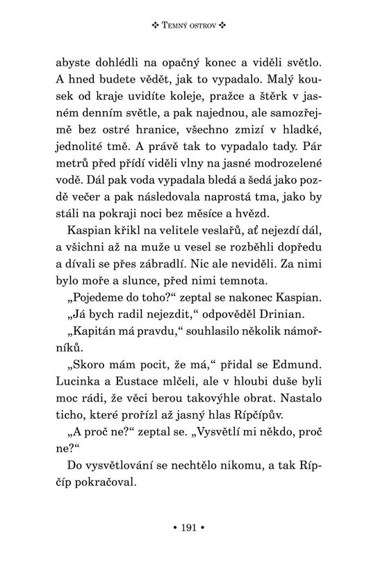 NARNIE – Plavba Jitřního poutníka