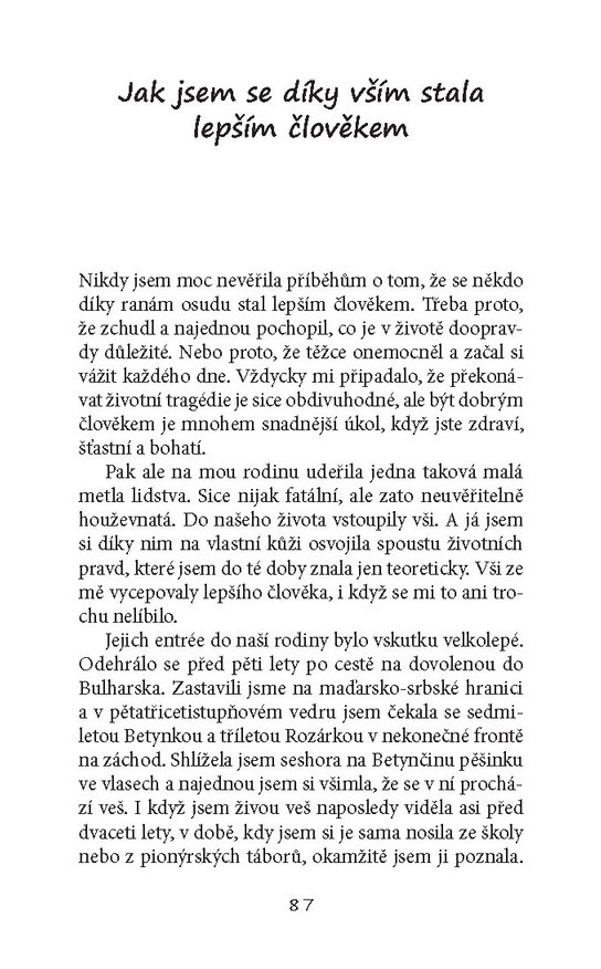 Jak jsem sebrala odvahu
