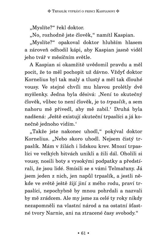 NARNIE – Princ Kaspian