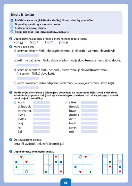 Zábavné čtení (nejen) pro dyslektiky