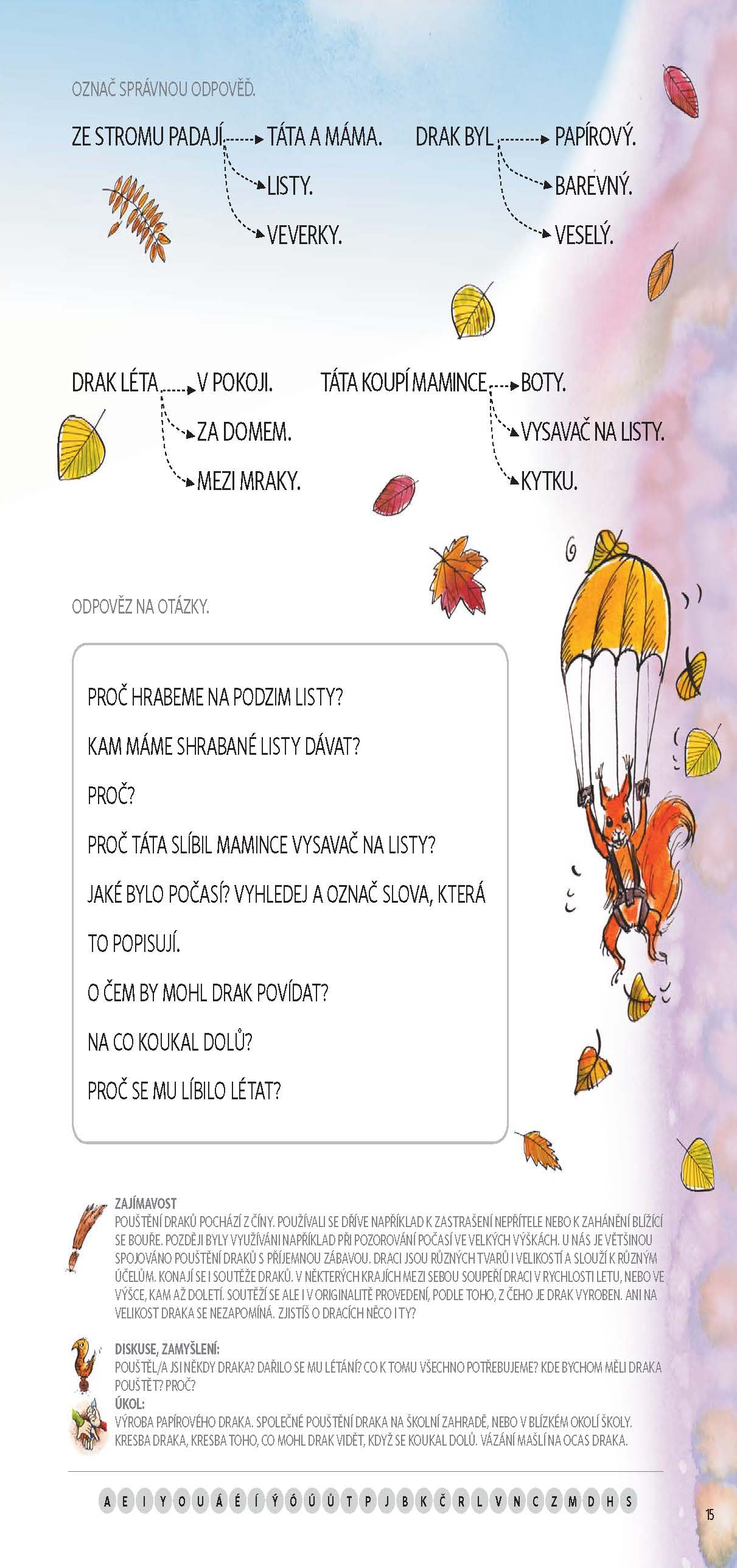 ČÍTANKA - VELKÁ TISKACÍ PÍSMENA