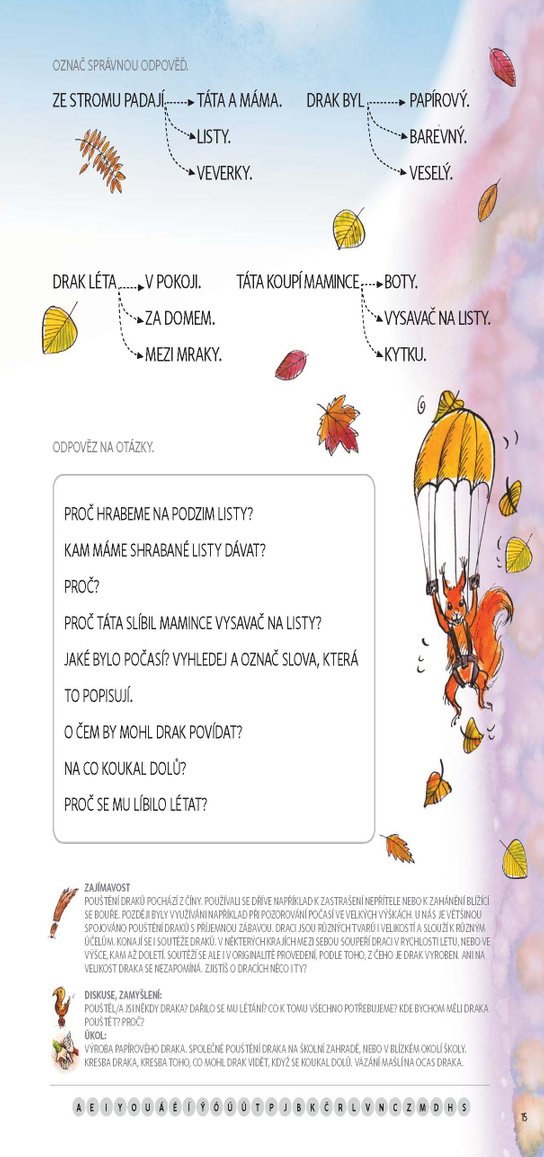ČÍTANKA - VELKÁ TISKACÍ PÍSMENA