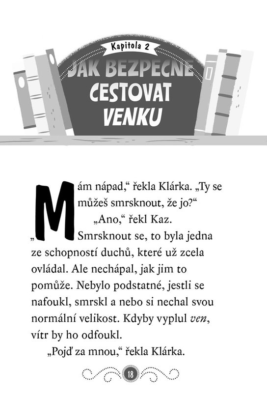 Strašidelná knihovna - Na půdě je duch