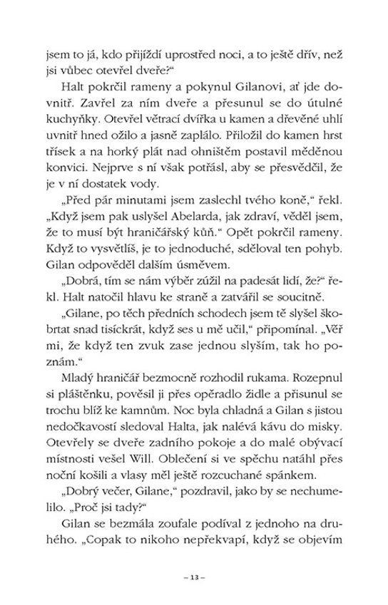 Hraničářův učeň - Kniha druhá - Hořící most