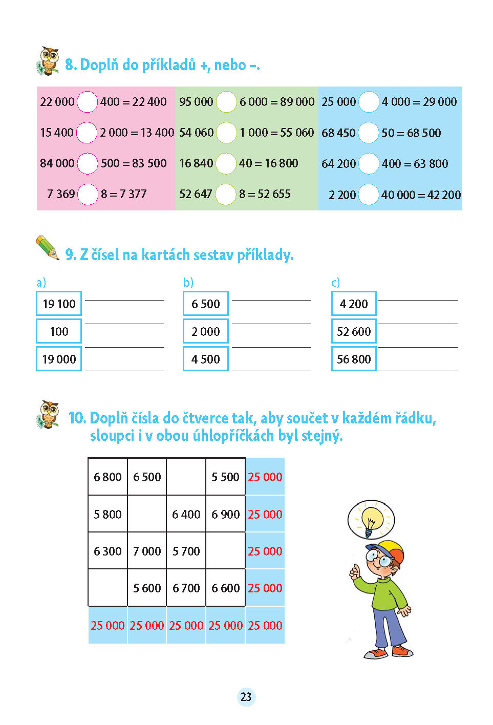 Matematika v malíčku pro 4. třídu