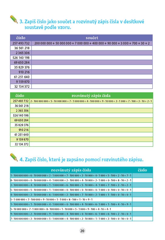 Matematika v malíčku pro 5. třídu