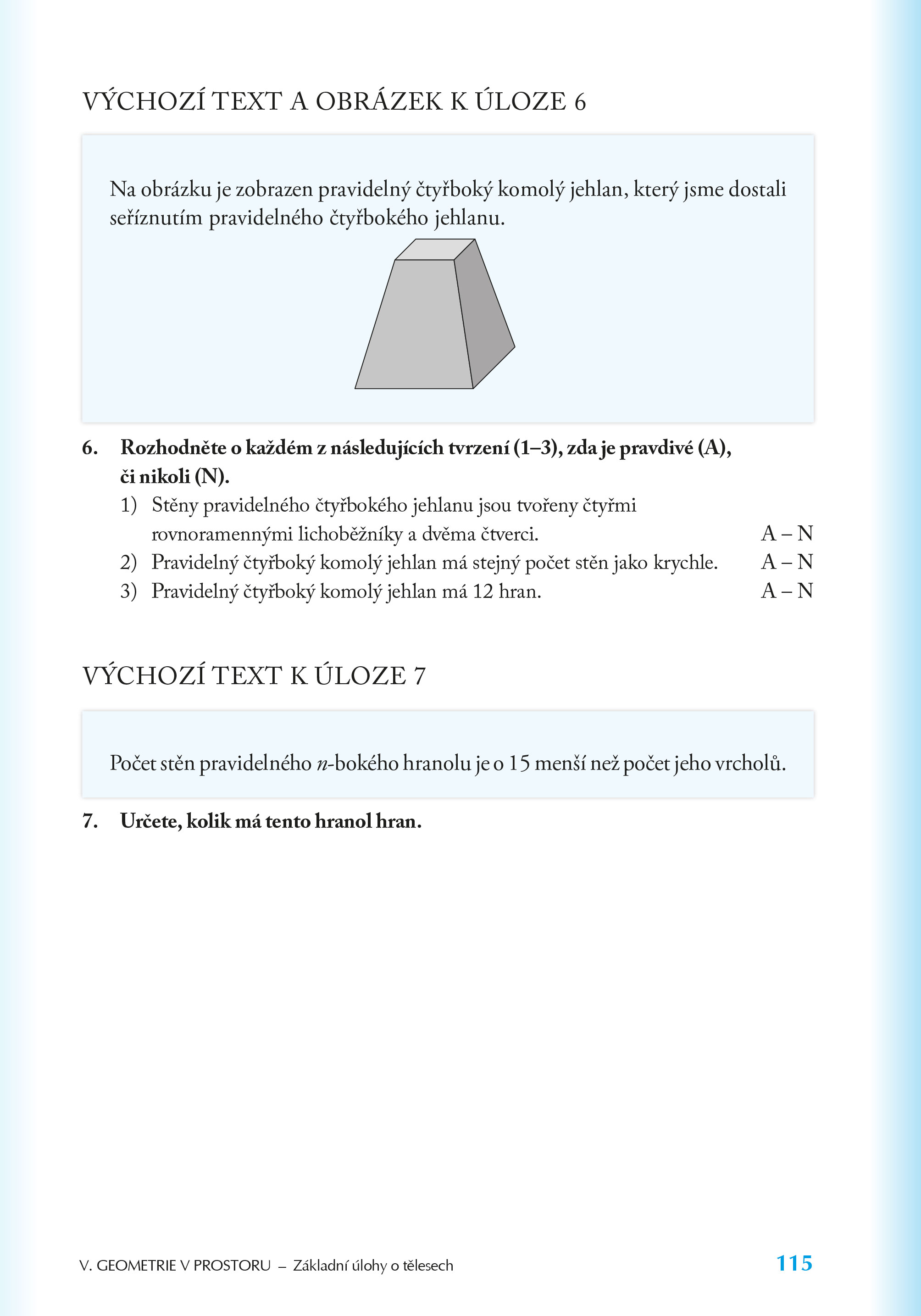 Přijímací zkoušky na střední školy – matematika