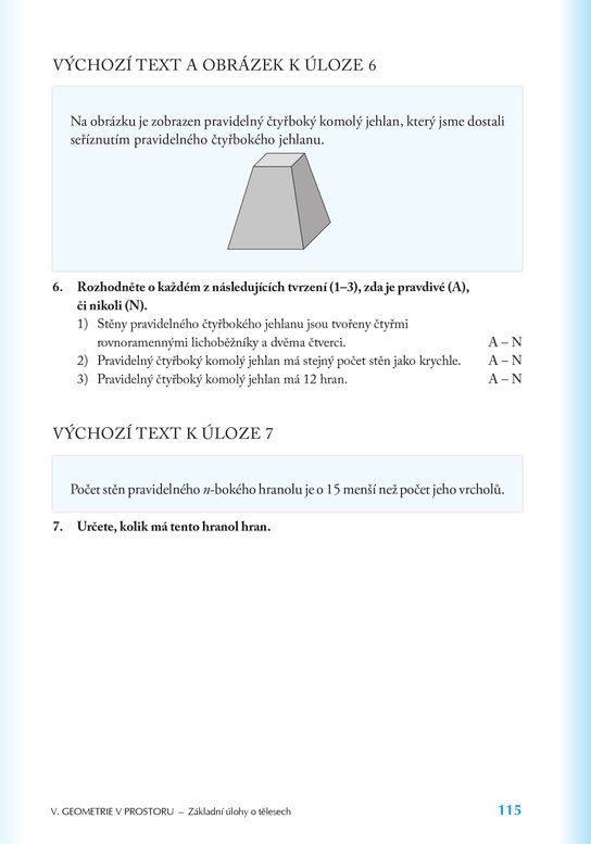Přijímací zkoušky na střední školy – matematika