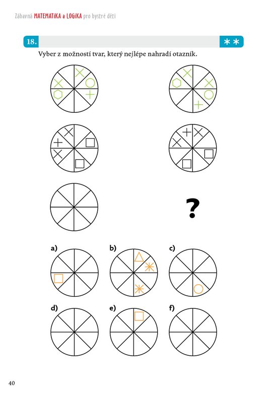 Zábavná matematika a logika pro bystré děti