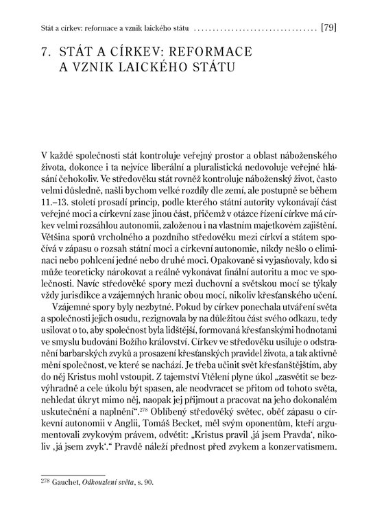 Západ a jeho víra