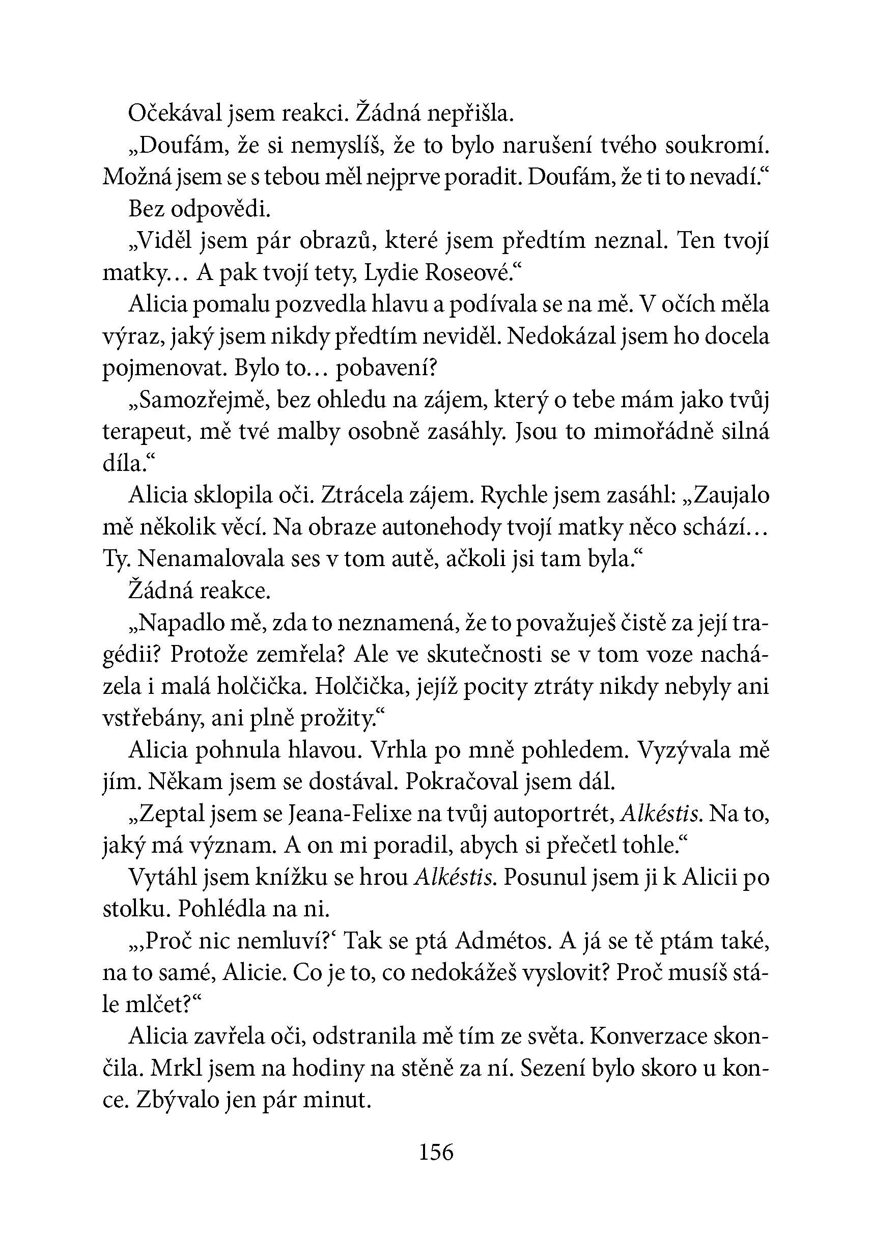 Mlčící pacientka