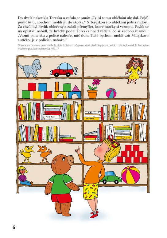 Orientace v prostoru a čase pro děti od 4 do 6 let