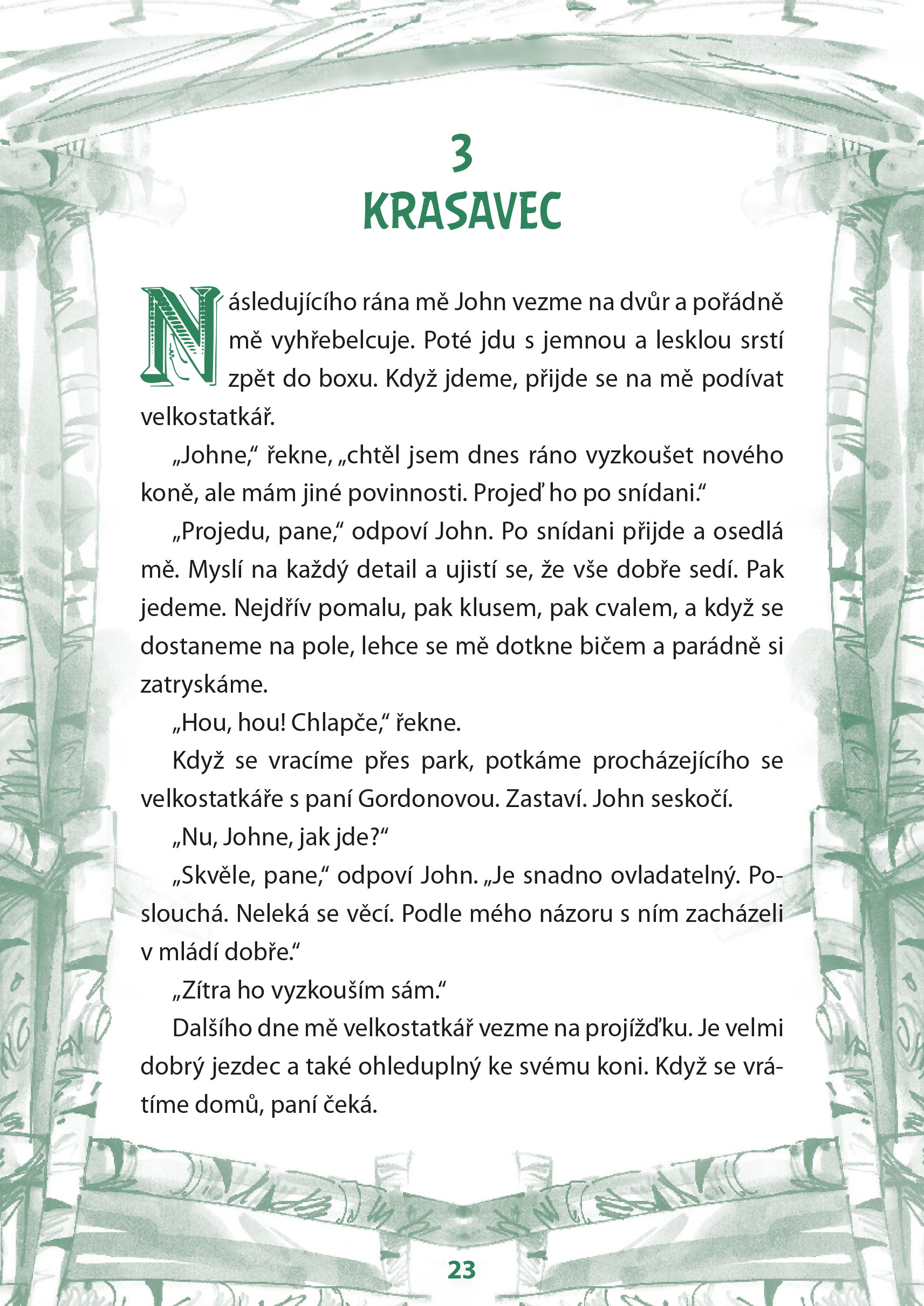 Černý krasavec A1/A2