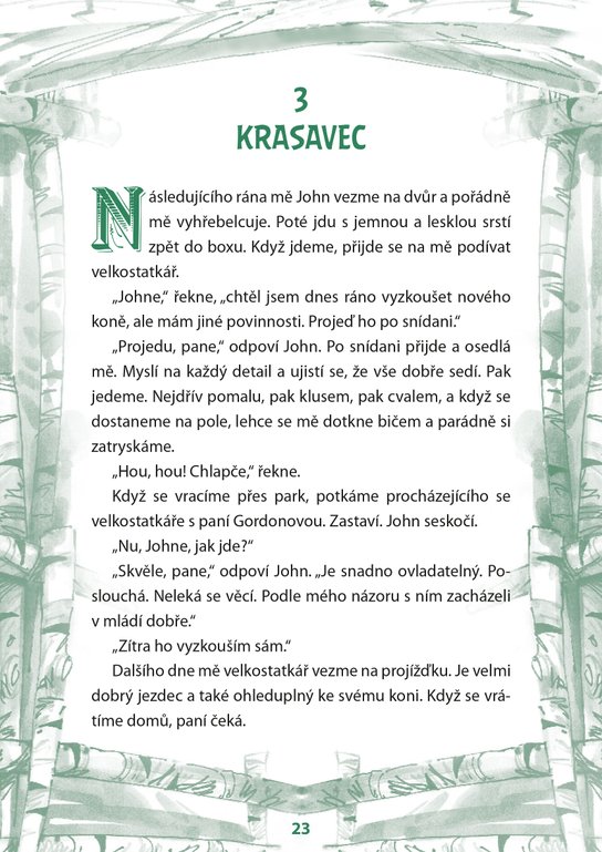 Černý krasavec A1/A2