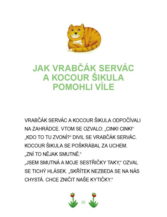 Čteme sami - genetická metoda - Pohádky kocoura Šikuly