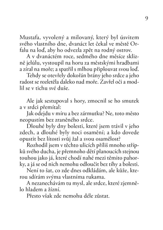 Prorok. Zahrada Prorokova