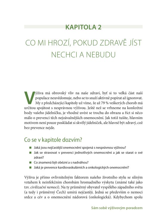 Sám sobě výživovým poradcem