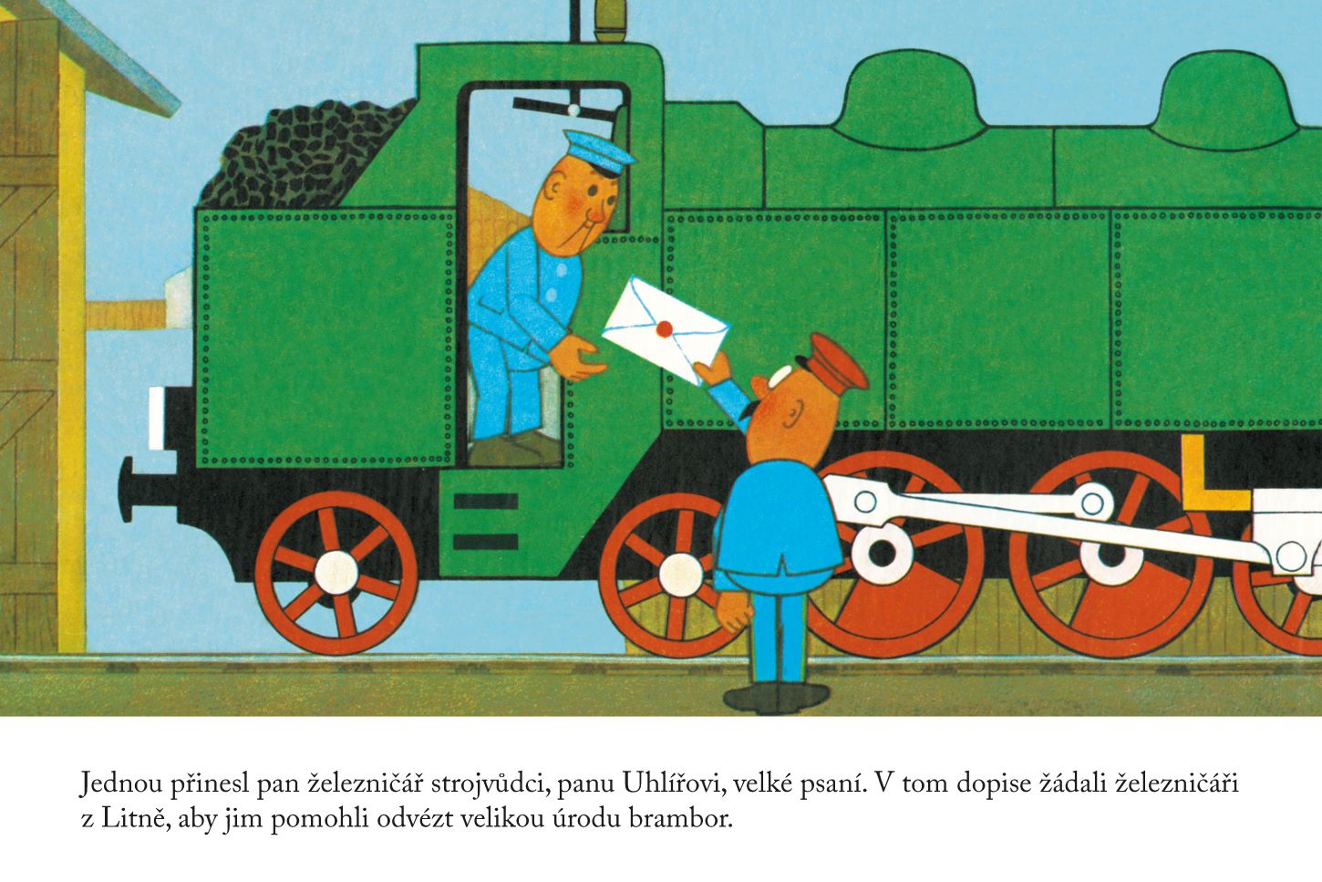 Jak jela mašinka pro brambory