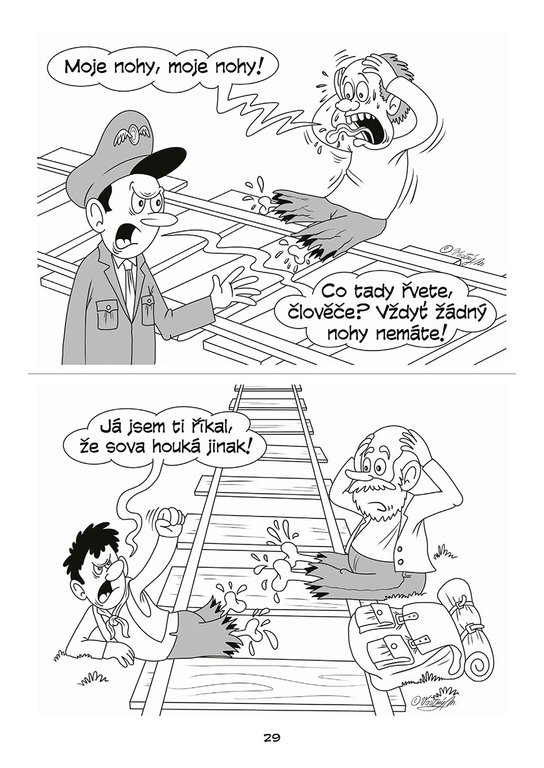 Kreslené vtipy pro děti 2