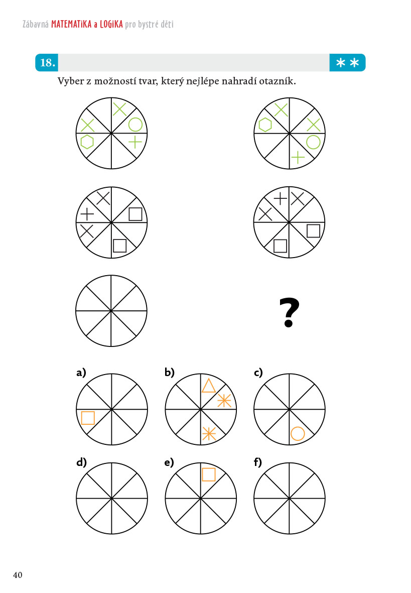 Zábavná matematika a logika pro bystré děti