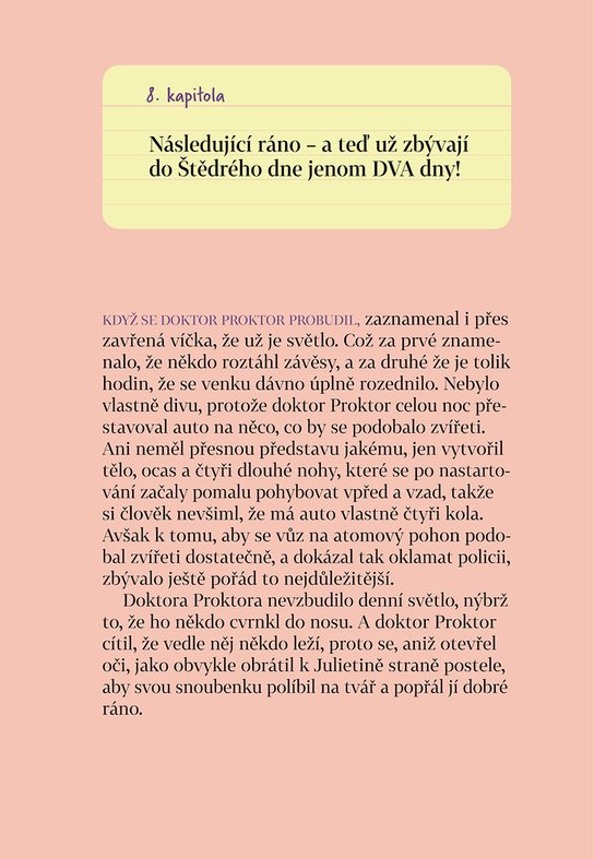 Zachrání doktor Proktor Vánoce?