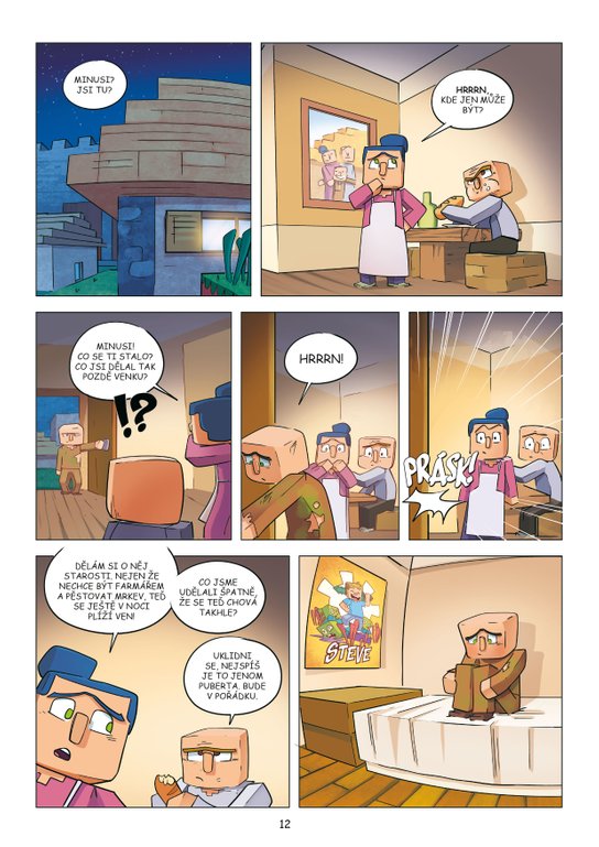 Deník malého Minecrafťáka: komiks komplet 1