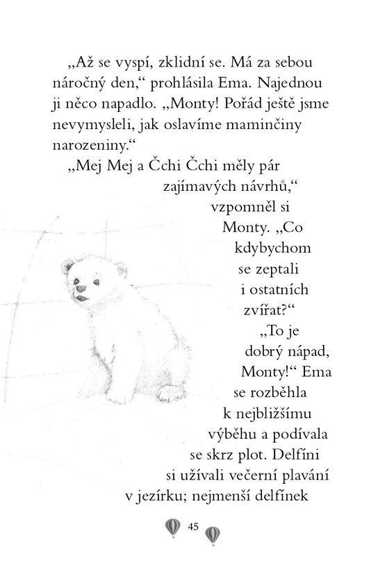 Ema a její kouzelná zoo - Snaživý medvídek