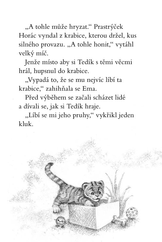 Ema a její kouzelná zoo - Upovídaný tygřík