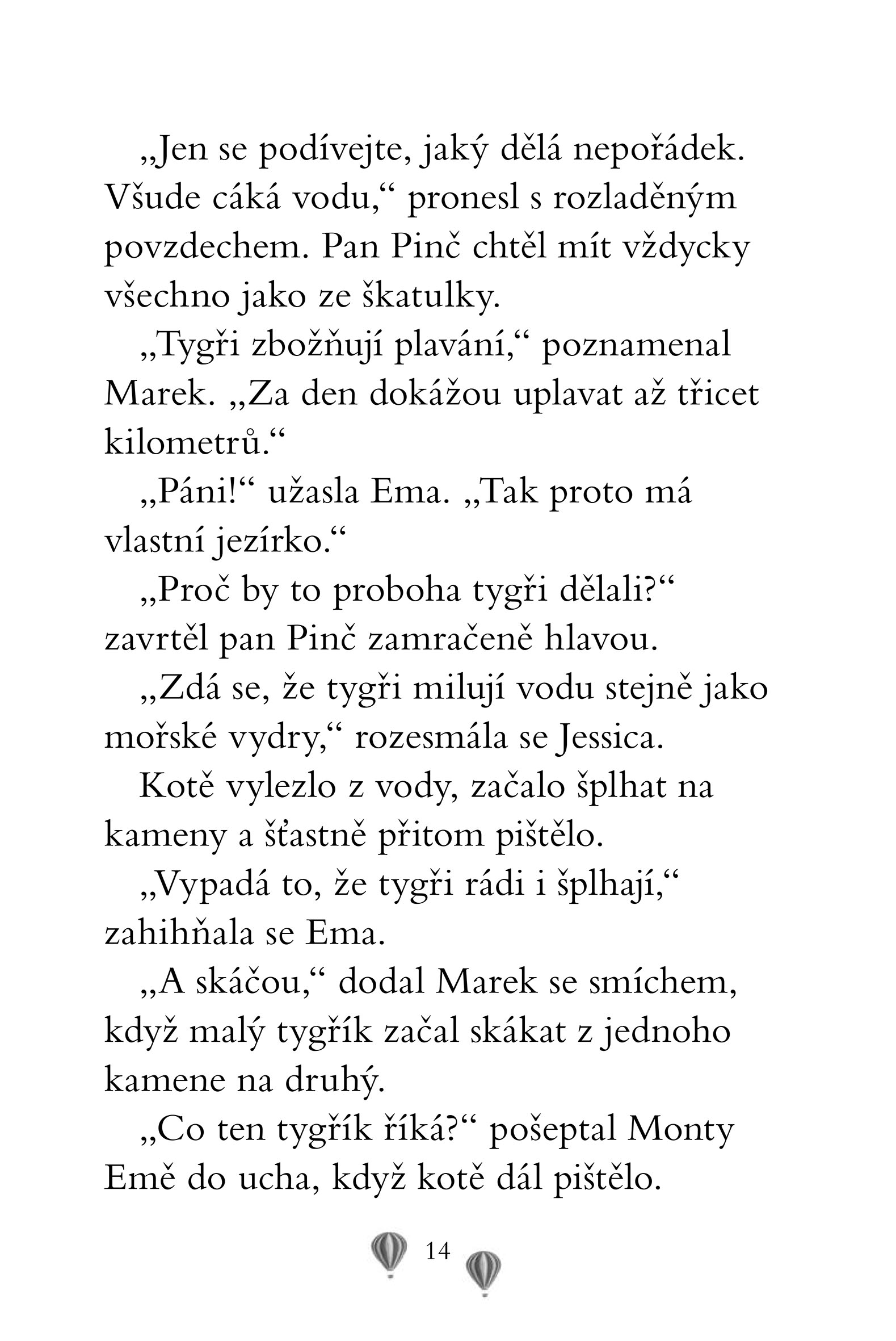 Ema a její kouzelná zoo - Upovídaný tygřík