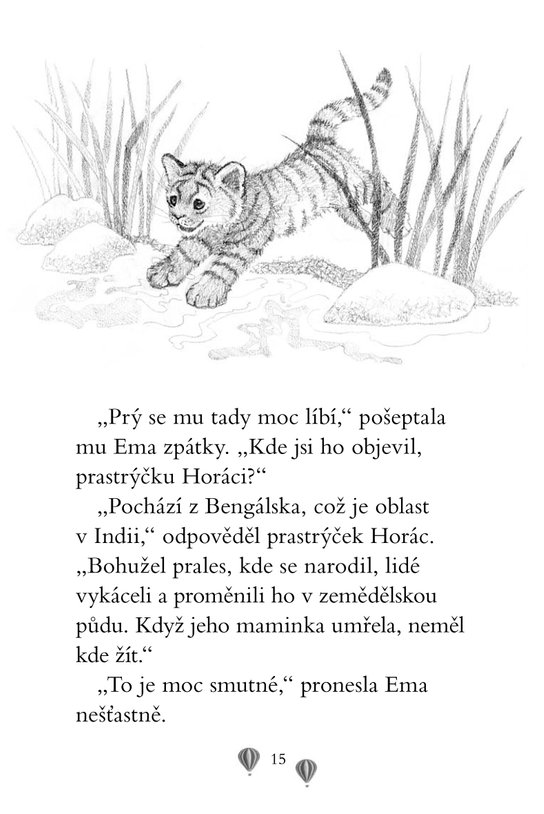 Ema a její kouzelná zoo - Upovídaný tygřík