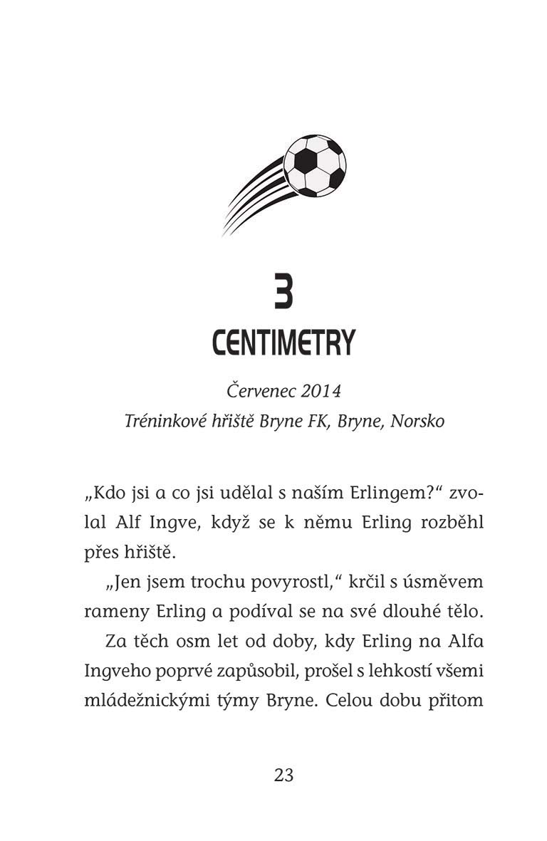 Hvězdy fotbalového hřiště - Haaland