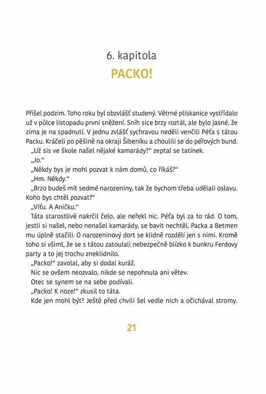 Péťa, Packa a Betmen