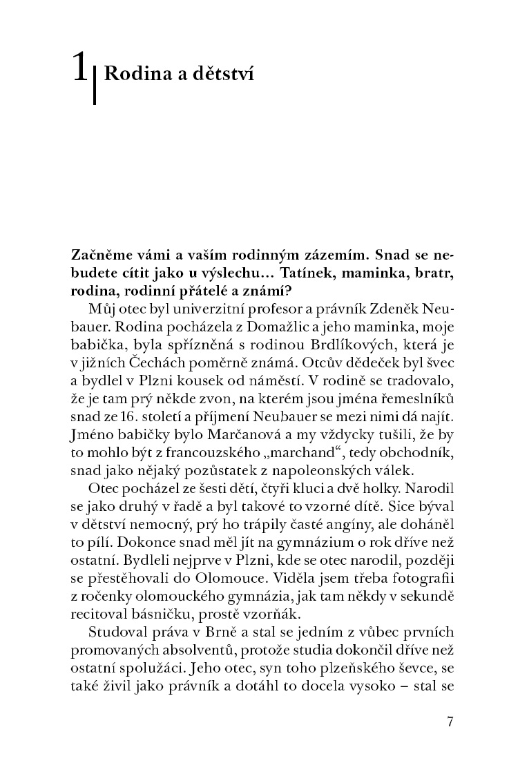 Můj život s Václavem a Chartou 