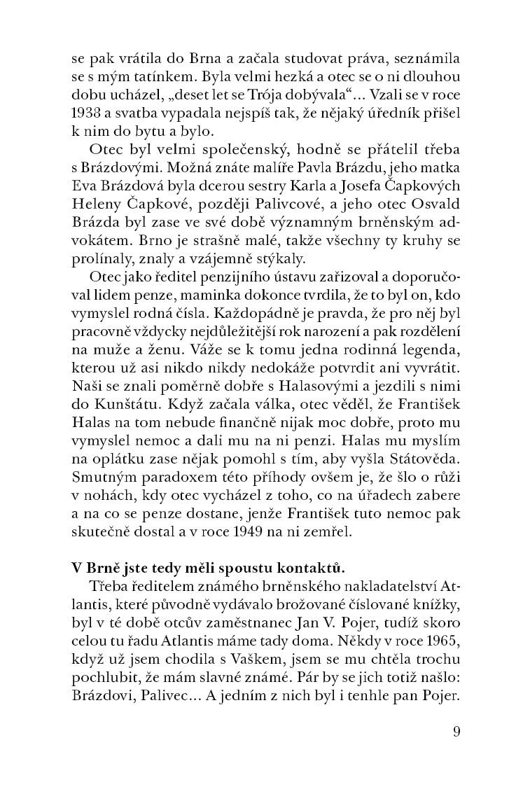 Můj život s Václavem a Chartou 