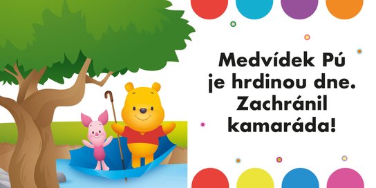 Medvídek Pú - Kufřík plný knížek