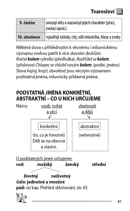 Český jazyk do dlaně pro ZŠ a nižší roč. vícelet. gymnázií