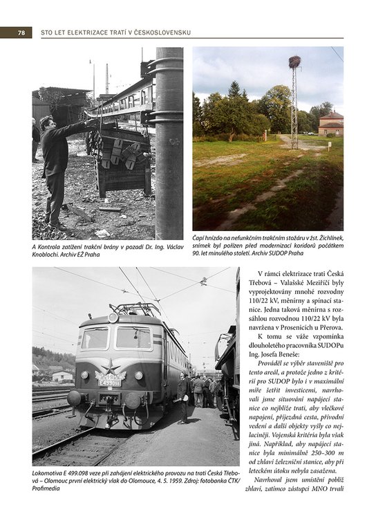 Sto let elektrizace tratí v Československu