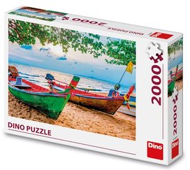 Puzzle 2000 Rybářské loďky