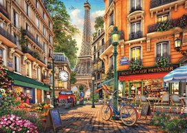 Puzzle Odpoledne v Paříži 2000 dílků