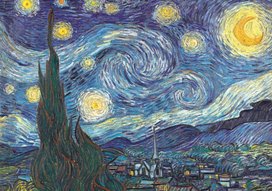 Puzzle Art Collection Hvězdná noc 1000 dílků