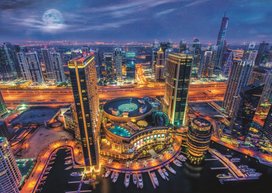 Puzzle Světla Dubaje 2000 dílků