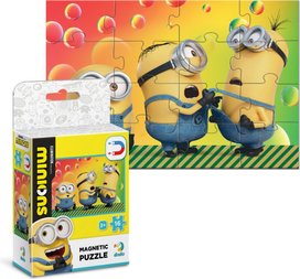 Magnetické puzzle Mimoni Přátelé 16 dílků
