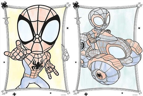 Maluj vodou Spidey