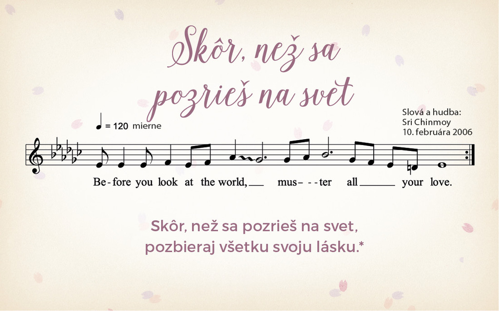 Nechaj sa viesť láskou
