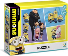 Puzzle Mimoni Tým 80 dílků