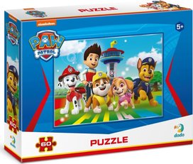 Puzzle Tlapková patrola Jsme tým 60 dílků