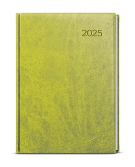 Diář 2025 Zoro Vivella A5 zelená Týdenní