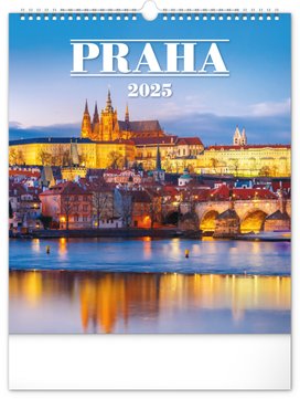 Praha 2025 - nástěnný kalendář