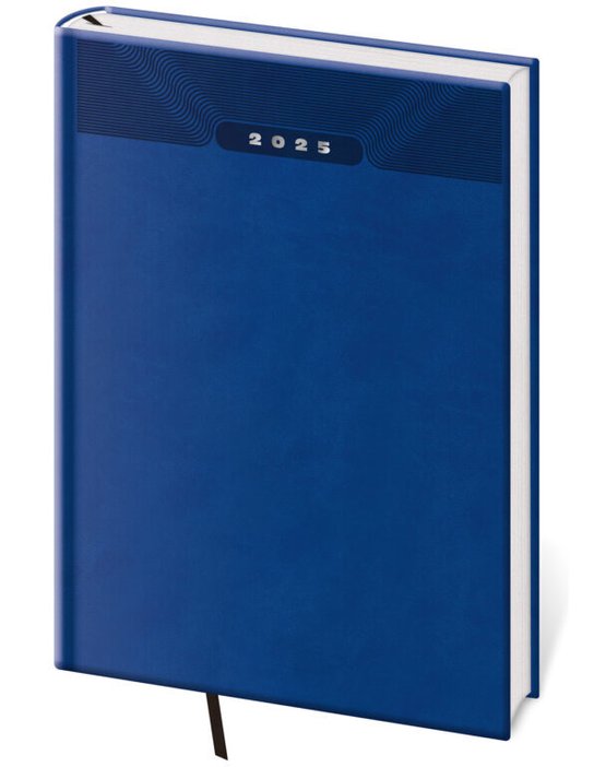 Denní diář 2025 A4 Print Classic modrý