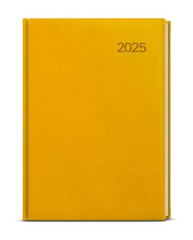 Denní diář 2025 David Vivella A5 okrová